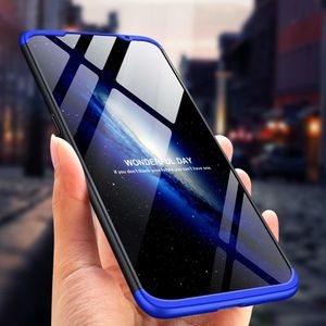 GKK 360 Protection Case etui na całą obudowę przód + tył Xiaomi Mi 9 czarno-niebieski uniwersalny 3