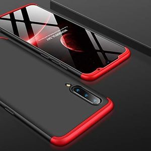 GKK 360 Protection Case etui na całą obudowę przód + tył Xiaomi Mi 9 czarno-czerwony uniwersalny 7