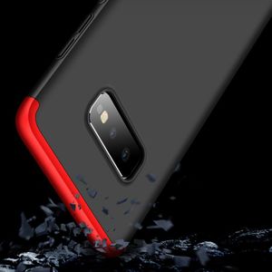 GKK 360 Protection Case etui na całą obudowę przód + tył Samsung Galaxy S10e czarno-czerwony uniwersalny 4