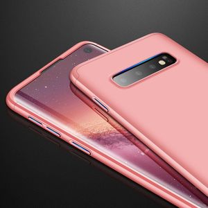GKK GKK 360 Protection Case etui na całą obudowę przód + tył Samsung Galaxy S10 różowy uniwersalny 5
