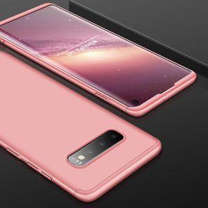 GKK GKK 360 Protection Case etui na całą obudowę przód + tył Samsung Galaxy S10 różowy uniwersalny 7