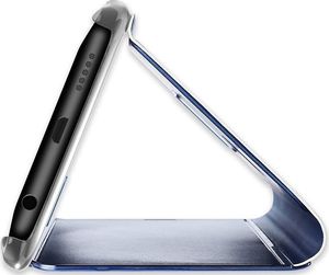 Hurtel Clear View Case futerał etui z klapką Samsung Galaxy S10 Plus czarny uniwersalny 5