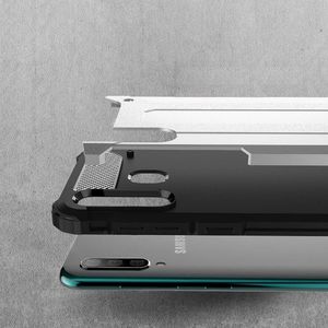 Hurtel Hybrid Armor pancerne hybrydowe etui pokrowiec Samsung Galaxy A50 złoty uniwersalny 3