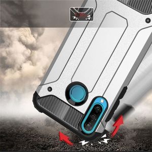 Hurtel Hybrid Armor pancerne hybrydowe etui pokrowiec Huawei P30 Lite czarny uniwersalny 2