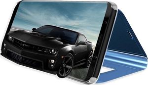 Hurtel Clear View Case futerał etui z klapką Samsung Galaxy A70 czarny uniwersalny 3