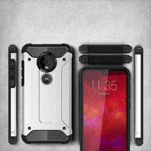Hurtel Hybrid Armor pancerne hybrydowe etui pokrowiec Motorola Moto G7 Plus / G7 czarny uniwersalny 5