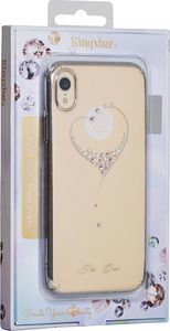 Kingxbar Kingxbar Wish Series etui ozdobione oryginalnymi Kryształami Swarovskiego Samsung Galaxy S10 Plus srebrny uniwersalny 12