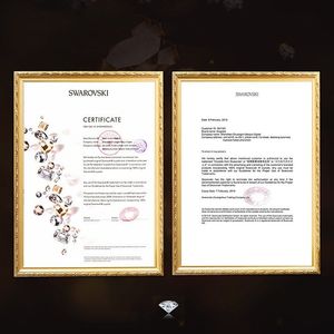 Kingxbar Kingxbar Wish Series etui ozdobione oryginalnymi Kryształami Swarovskiego Samsung Galaxy S10 czarny uniwersalny 10