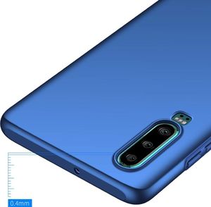 MSVII MSVII Simple ultracienkie etui pokrowiec Huawei P30 niebieski uniwersalny 2