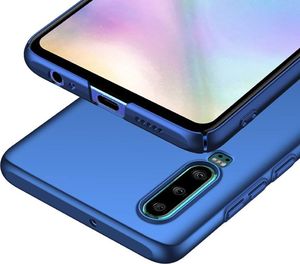 MSVII MSVII Simple ultracienkie etui pokrowiec Huawei P30 niebieski uniwersalny 5