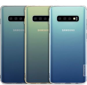Nillkin Nature żelowe etui pokrowiec ultra slim Samsung Galaxy S10 przezroczysty uniwersalny 5