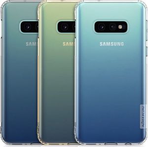 Nillkin Nature żelowe etui pokrowiec ultra slim Samsung Galaxy S10e przezroczysty uniwersalny 5