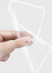 Nillkin Nature żelowe etui pokrowiec ultra slim Samsung Galaxy S10e przezroczysty uniwersalny 9