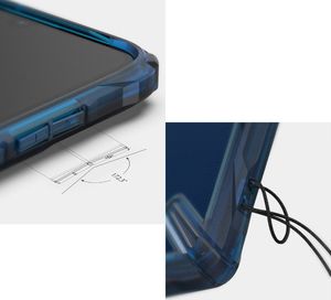 Ringke Ringke Fusion X etui pancerny pokrowiec z ramką Huawei P30 niebieski (FXHW0014) uniwersalny 6