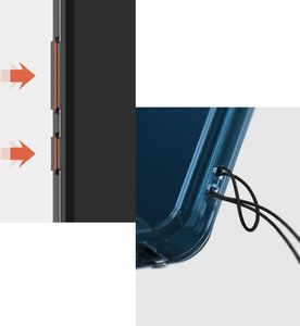 Ringke Ringke Fusion etui pokrowiec z żelową ramką LG G8 ThinQ przezroczysty (FSLG0020) uniwersalny 2