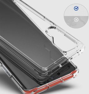 Ringke Ringke Fusion etui pokrowiec z żelową ramką Huawei P30 Pro przezroczysty (FSHW0040) uniwersalny 3