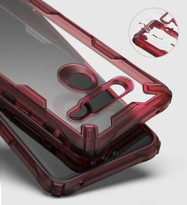 Ringke Ringke Fusion X etui pancerny pokrowiec z ramką LG G8 ThinQ czarny (FXLG0006) uniwersalny 7