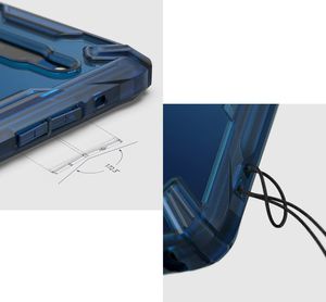 Ringke Ringke Fusion X etui pancerny pokrowiec z ramką LG G8 ThinQ czarny (FXLG0006) uniwersalny 8