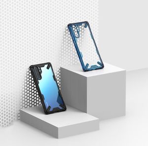 Ringke Ringke Fusion X etui pancerny pokrowiec z ramką Huawei P30 Pro niebieski (FXHW0016) uniwersalny 4