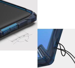 Ringke Ringke Fusion X etui pancerny pokrowiec z ramką Huawei P30 Pro niebieski (FXHW0016) uniwersalny 6
