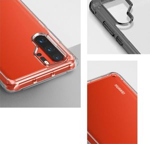 Ringke Ringke Fusion etui pokrowiec z żelową ramką Huawei P30 Pro czarny (FSHW0041) uniwersalny 6