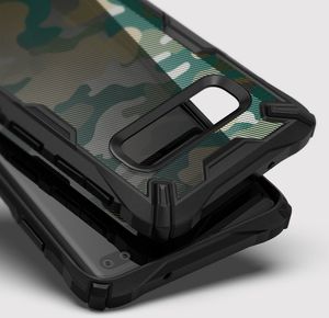 Ringke Ringke Fusion X Design etui pancerny pokrowiec z ramką Samsung Galaxy S10 Plus czarny Carbonfiber Black (XDSG0010) uniwersalny 6