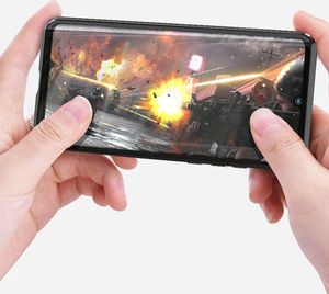 Wozinsky Wozinsky Full Magnetic Case magnetyczne etui 360 pokrowiec na przód i tył + szkło Huawei P30 Pro czarno-przezroczysty uniwersalny 5