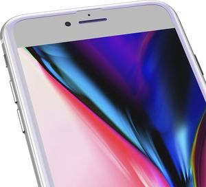 Baseus Baseus Full-screen szkło hartowane 3D Anti-Blue Light na cały ekran z osłoną na głośnik Apple iPhone 8 Plus / 7 Plus / 6S Plus / 6 Plus biały (SGAPIPH8P-WB02) uniwersalny 5