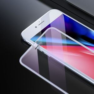 Baseus Baseus Full-screen szkło hartowane 3D Anti-Blue Light na cały ekran z osłoną na głośnik Apple iPhone 8 Plus / 7 Plus / 6S Plus / 6 Plus biały (SGAPIPH8P-WB02) uniwersalny 7