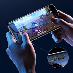 Baseus Baseus Full-screen szkło hartowane 3D na cały ekran z osłoną na głośnik Apple iPhone 8 / 7 / 6S / 6 czarny (SGAPIPH8N-WA01) uniwersalny 15