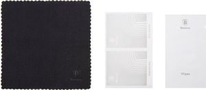 Baseus Baseus Rigid-edge Tempered Glass matowe szkło hartowane 3D 0,3 mm ze wzmocnioną ramką Apple iPhone XS Max czarny (SGAPIPH65-KM01) uniwersalny 12