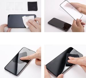 Baseus Baseus Rigid-edge Tempered Glass matowe szkło hartowane 3D 0,3 mm ze wzmocnioną ramką Apple iPhone XS / X czarny (SGAPIPH58-KM01) uniwersalny 13