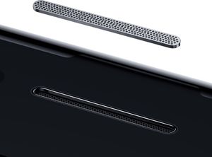 Baseus Baseus Full-screen szkło hartowane 3D na cały ekran z osłoną na głośnik Apple iPhone 8 Plus / 7 Plus / 6S Plus / 6 Plus czarny (SGAPIPH8P-WA01) uniwersalny 3