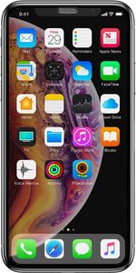 Baseus Baseus Full-screen szkło hartowane 3D Privacy na cały ekran z filtrem prywatyzującym i osłoną na głośnik Apple iPhone XS / X czarny (SGAPIPH58-WC01) uniwersalny 4