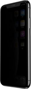 Baseus Baseus Full-screen szkło hartowane 3D Privacy na cały ekran z filtrem prywatyzującym i osłoną na głośnik Apple iPhone XS / X czarny (SGAPIPH58-WC01) uniwersalny 6