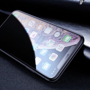 Baseus Baseus Full-screen szkło hartowane 3D Privacy na cały ekran z filtrem prywatyzującym i osłoną na głośnik Apple iPhone XS / X czarny (SGAPIPH58-WC01) uniwersalny 7
