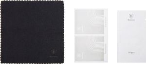 Baseus Baseus Full-screen szkło hartowane 3D na cały ekran z osłoną na głośnik Apple iPhone XS / X czarny (SGAPIPH58-WA01) uniwersalny 17