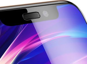 Baseus Baseus Full-screen szkło hartowane 3D na cały ekran z osłoną na głośnik Apple iPhone XS / X czarny (SGAPIPH58-WA01) uniwersalny 5