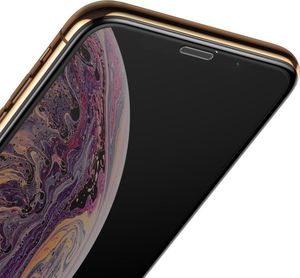 Baseus Baseus Full-screen szkło hartowane 3D na cały ekran z osłoną na głośnik Apple iPhone XS / X czarny (SGAPIPH58-WA01) uniwersalny 6