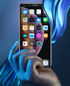 Baseus Baseus Full-screen szkło hartowane 3D Anti-Blue Light na cały ekran z osłoną na głośnik Apple iPhone XS / X czarny (SGAPIPH58-WB01) uniwersalny 12