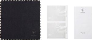 Baseus Baseus Full-screen szkło hartowane 3D na cały ekran z osłoną na głośnik Apple iPhone XR czarny (SGAPIPH61-WA01) uniwersalny 18