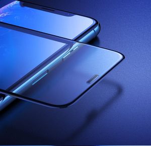Baseus Baseus Full-screen szkło hartowane 3D Anti-Blue Light na cały ekran z osłoną na głośnik Apple iPhone XR czarny (SGAPIPH61-WB01) uniwersalny 16