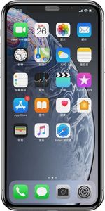 Baseus Baseus Full-screen szkło hartowane 3D Privacy na cały ekran z filtrem prywatyzującym i osłoną na głośnik Apple iPhone XR czarny (SGAPIPH61-WC01) uniwersalny 4