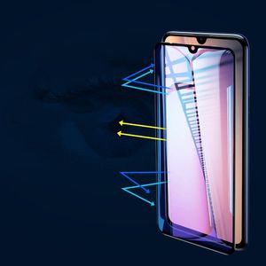 Baseus Baseus 0.3mm szkło hartowane Anti-bluelight z ramką na cały ekran Xiaomi Mi 9 czarny (SGMIM9-KB01) uniwersalny 11
