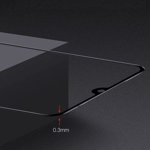 Baseus Baseus 0.3mm szkło hartowane Anti-bluelight z ramką na cały ekran Xiaomi Mi 9 czarny (SGMIM9-KB01) uniwersalny 14