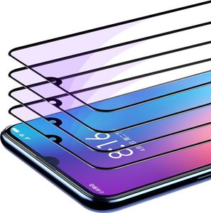 Baseus Baseus 0.3mm szkło hartowane Anti-bluelight z ramką na cały ekran Xiaomi Mi 9 czarny (SGMIM9-KB01) uniwersalny 4