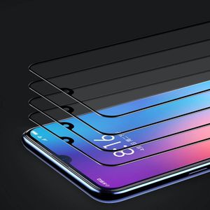 Baseus Baseus 0.3mm szkło hartowane Anti-bluelight z ramką na cały ekran Xiaomi Mi 9 czarny (SGMIM9-KB01) uniwersalny 10