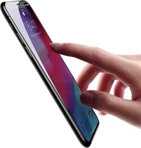 Baseus Baseus PET Soft 3D szkło hartowane na cały ekran z elastyczną ramką 0,23 mm Apple iPhone XS Max czarny (SGAPIPH65-PE01) uniwersalny 6