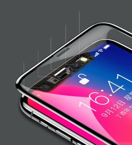 Baseus Baseus PET Soft 3D szkło hartowane na cały ekran z elastyczną ramką 0,23 mm Apple iPhone XS / X czarny (SGAPIPHX-KA01) uniwersalny 11