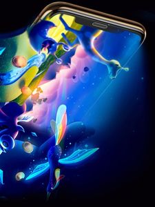 Baseus Baseus Full-screen szkło hartowane 3D na cały ekran z osłoną na głośnik Apple iPhone XS Max czarny (SGAPIPH65-WA01) uniwersalny 18